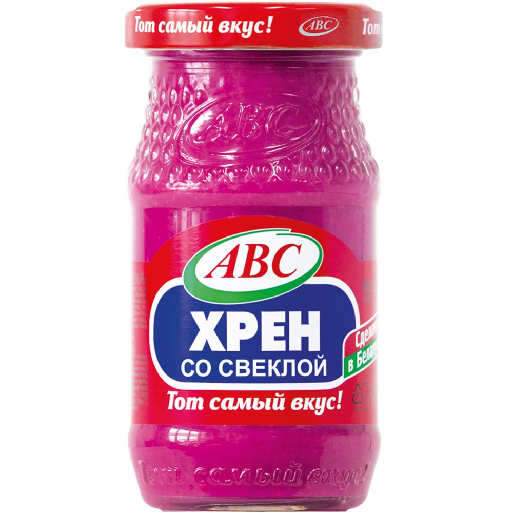 Хрен «ABC» со свёк­лой, 160 г