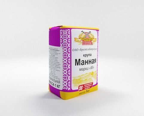 Крупа манная марки "М", 1кг.