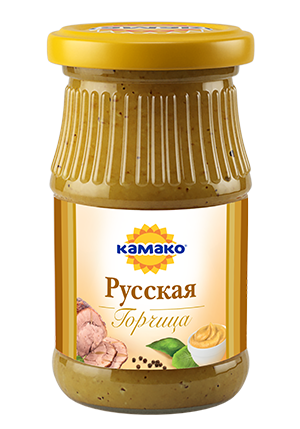 Горчица КАМАКО «Русская», 170гр.