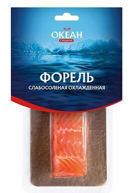 Форель филе-кусок слабосоленая 150 г
