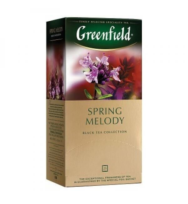 Чай черный Greenfield Spring Melody 37,5г (25 пак.)