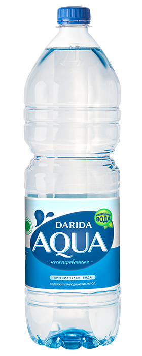 AQUA DARIDA Природная питьевая негазированная вода  1,5 л